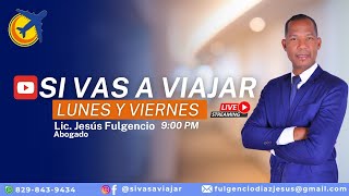 Si vas a viajar en vivo