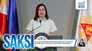 Sen. Koko Pimentel, hihilinging magkaroon ng caucus ang mga senador para pag-usapan ang... | Saksi