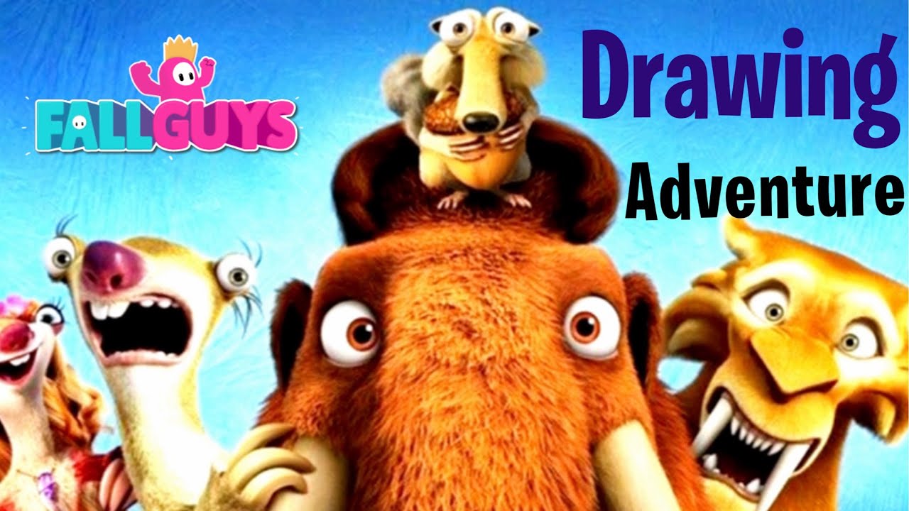 Embrace The Ice Age Drawing Adventure! Drawing Adventure With Petrokse ...