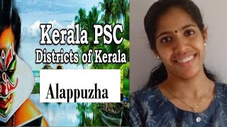 Kerala Psc Districts of Kerala; Alappuzha