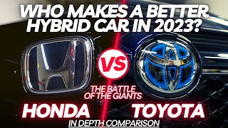 Toyota vs Honda Hybrid Cars. Which one is Better? Ultimate Battle of Reliability and Refinement