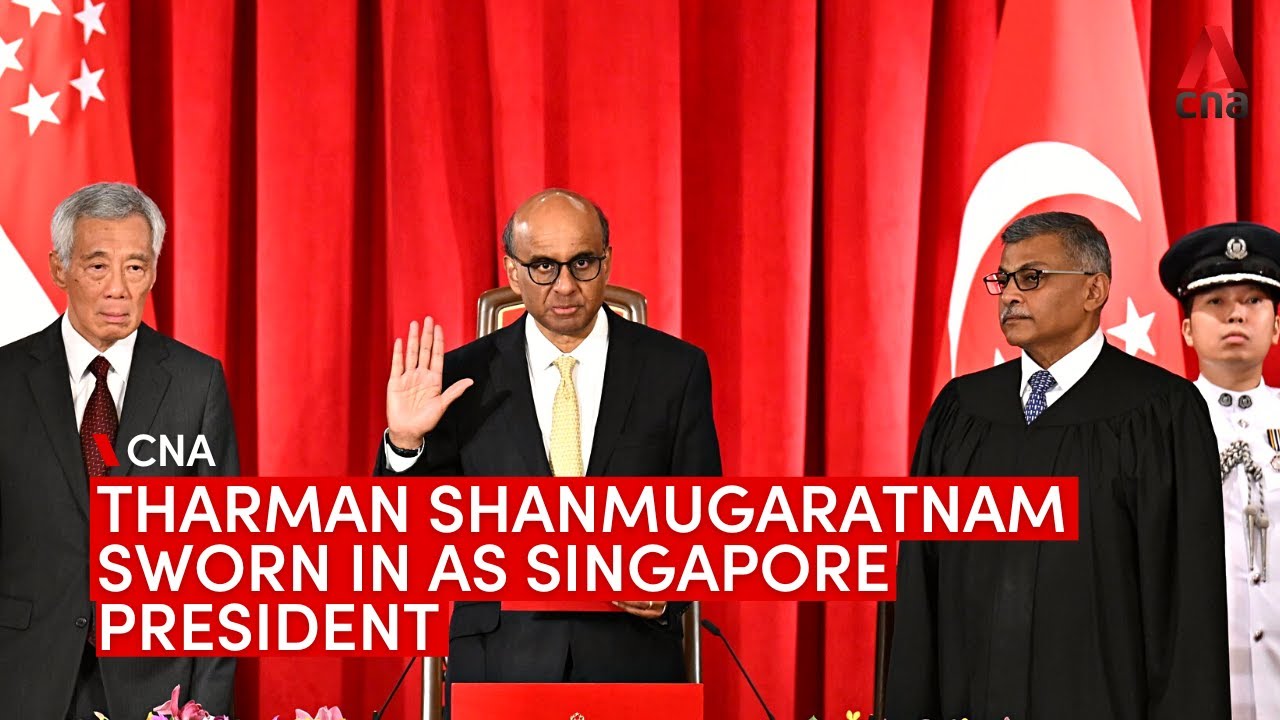 Inauguration: Tharman Shanmugaratnam Sworn In As President Of Singapore ...