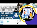 Task Scheduler Auto Copy file from one location to another  | Bat File