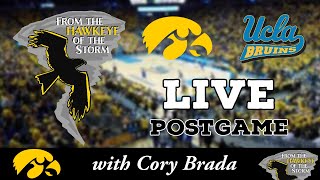 IOWA - UCLA POSTGAME with Cory Brada / BIG TEN / Iowa Men's Basketball Postgame