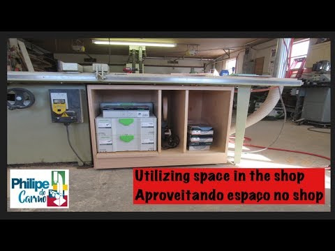Utilizing space in the shop Utilizing space in the shop