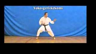 Demonstratii karate shotokan  sanbon-zuki