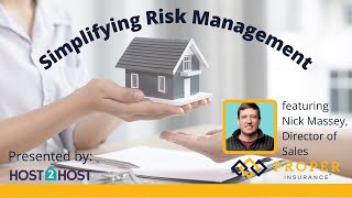 Simplify Risk Management with Proper Insurance