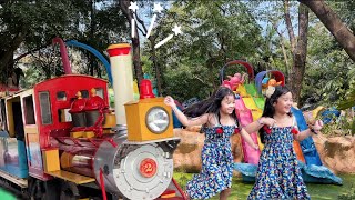 อันนา อันดา | สวนสยาม 2568 นั่งรถไฟเข้าเมืองดีเจไดโนเสาร์ ดูเครื่องบินใหญ่ | Kids AnnaAnda 🍭 Ep.143