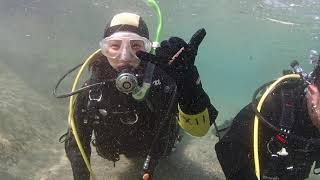 和歌山県でスキューバダイビング免許取得！初めての水中で安定した呼吸の練習