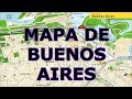 MAPA DE BUENOS AIRES [ ARGENTINA ]