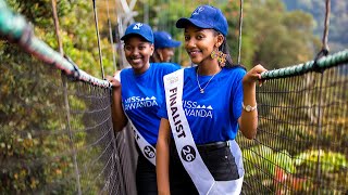 Highlights: #MissRwanda2020 Contestants Experiencing Nyungwe Canopy Walkway