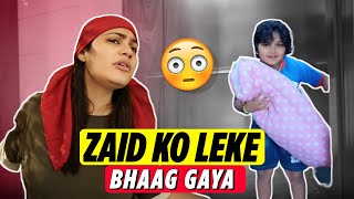 Zaid Ko leke Bhag Gya || Chiku Malik Vlogs