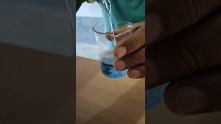 why kerosene oil show blue colour #shortvideo #experiment #sciencechemistry