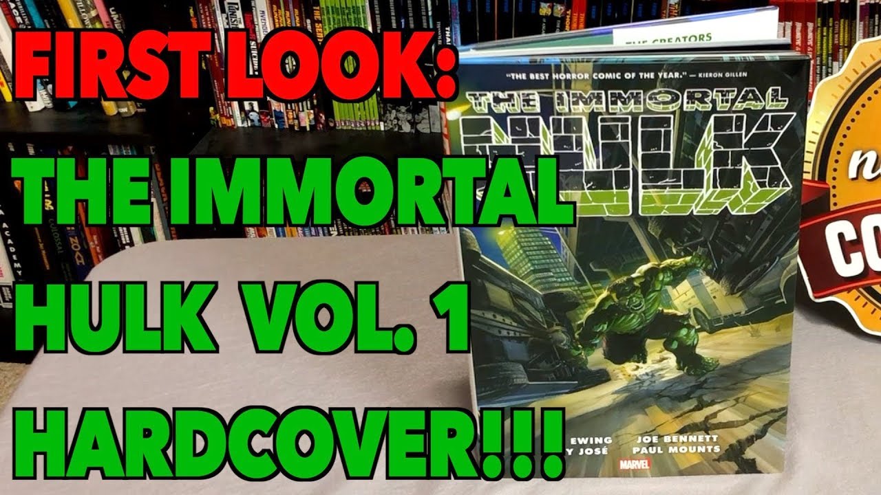 FIRST LOOK: Immortal Hulk Volume 1 Hardcover!!! - YouTube