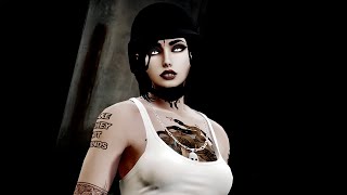 INSANELY PRETTY FEMALE GOTH CHARACTER CREATION🖤 GTA 5 ONLINE