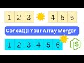 concat Array Method | JavaScript Tutorial