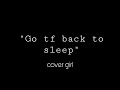 [F4A] annoyed gf cuddles you to sleep [sleepy voice][sleep noises][sleep aid][asmr gf]