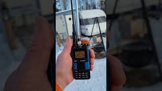 Modified Quansheng on shortwave in the Swedish mountains. 😁👍