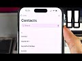 Fix: My Card NOT Showing in Contacts on iPhone or iPad iOS