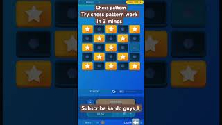 Try chess pattern work in 3 mines🤔🤑 #tiranga #mine #chess #shortsvideo #tricks #automobile