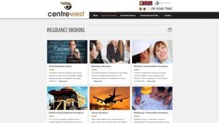 Centrewest Insurance Brokers   Website Preview