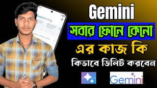 gemini apps এর কাজ কি ।। gemini app kivabe use korbo ।। gemini app