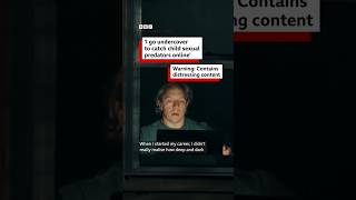 'I go undercover to catch serial child predators online' - BBC World Service #shorts