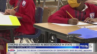 5 Mobile Co. schools ranked best in Alabama