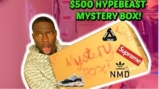 I BOUGHT A $500 HYPEBEAST MYSTERY BOX!