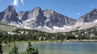 Backpacking Wyoming's Wind River Range: Four Pass Southern Tour including Cirque of the Towers