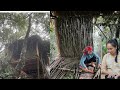 Single mother and beloved daughter are about to complete the house in the rocky forest Lý Thị Thái