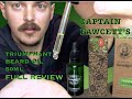 Captain Fawcett's Triumphant Beard Oil 50 ml.  (Full Review)