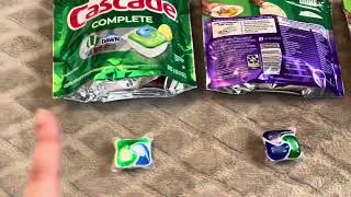Cascade Dishwasher Pods | What's the hype between complete/platinum/platinum plus?