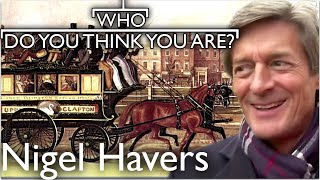 Nigel Havers Recreates Ancestors Victorian Taxi | Who Do You Think You Are