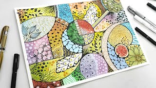 Amazing Watercolor Zentangle Art Collection | New Designs & Inspiring Ideas