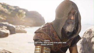 Assassin's Creed Odyssey alexios is bayek father ??!