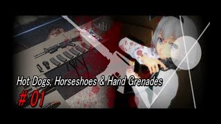 【ゆっくり実況】銃火器で遊ぶんだよ！あくしろよ！ #1 【Hot Dogs, Horseshoes \u0026 Hand Grenades】