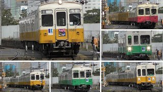 【平日朝ラッシュ】ことでん 高松築港～片原町にて 2024/3/22