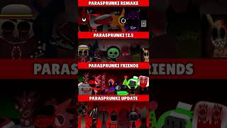 Incredibox Sprunki Parasprunki Remake VS 12.5 VS Friends VS Update *MIX HORROR VERSION*