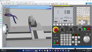 lập trình CNC Fanuc bài tiện thô dọc trục.