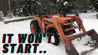 Kubota Cold Start *NOT HAPPY*