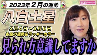 【八白土星】2023年2月の運勢と過ごし方！【九星氣学】ラッキーカラーとフードもお伝えします！【NineStar風水】