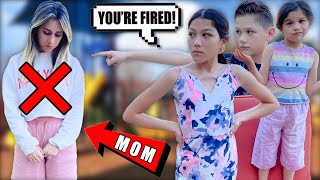 We FIRED Our Mom From Being Our MOM!! **NOT A PRANK** | Familia Diamond