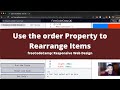 Use the order Property to Rearrange Items (CSS Flexbox) freeCodeCamp tutorial