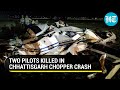 Chopper crash kills two pilots in Raipur, Chhattisgarh; Probe begins