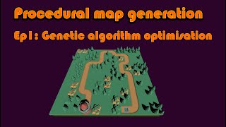 Procedural map using genetic algorithm - Ep1 What is a genetic algorithm