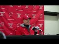 mark johnson weekly media conference wisconsin women s hockey jan. 28 2025