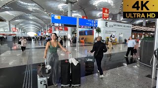 İstanbul Havalimanı | Istanbul Airport Departure Terminal | International and Domestic Flights |