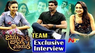 Jaya Janaki Nayaka Movie Team Interview || Bellamkonda Sreenivas, Rakul Preet, Pragya Jaiswal