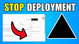 How To Stop Vercel Deployment 2026 Best Method